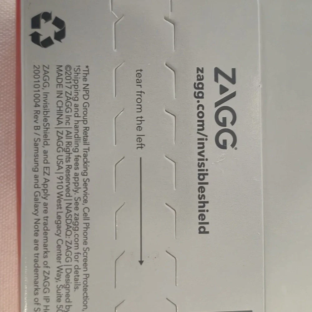 ZAGG InvisibleShield Glass Curve Screen Protector Samsung Galaxy Note8 SUPM49430